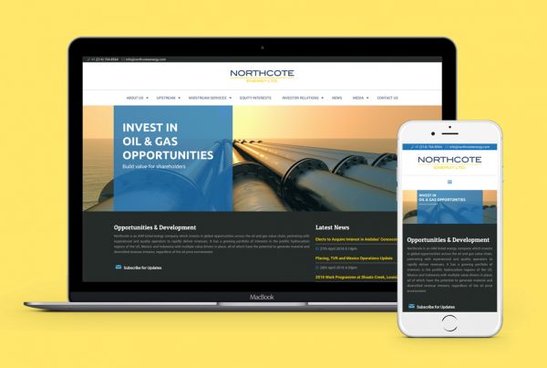 northcoteenergy website design