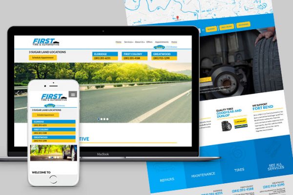 First Tire & Automotive website