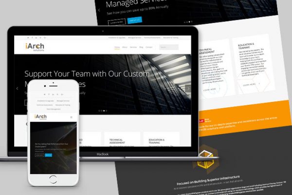 iarch solutions website design